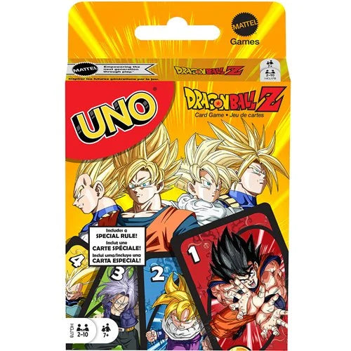 UNO Dragon Ball Z Game Card for Kids Adults & Family Night 2-10 Players