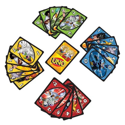 UNO Dragon Ball Z Game Card for Kids Adults & Family Night 2-10 Players