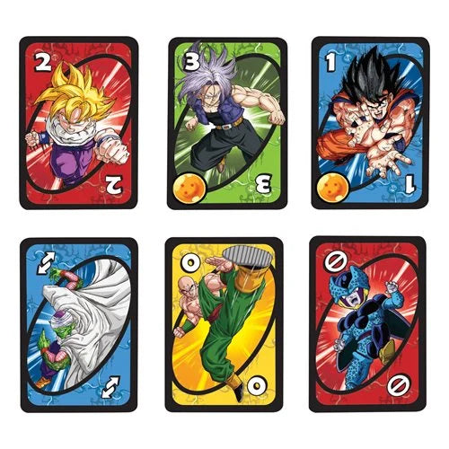 UNO Dragon Ball Z Game Card for Kids Adults & Family Night 2-10 Players