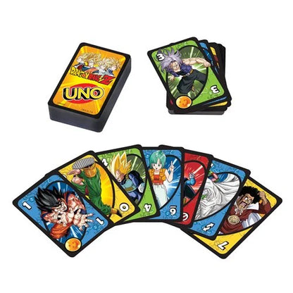 UNO Dragon Ball Z Game Card for Kids Adults & Family Night 2-10 Players