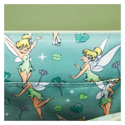 Inside view of Loungefly Tinker Bell Crossbody Purse