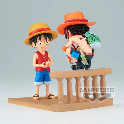 World Collectable Figure One Piece Log Stories Monkey D. Luffy & Portgas D. Ace