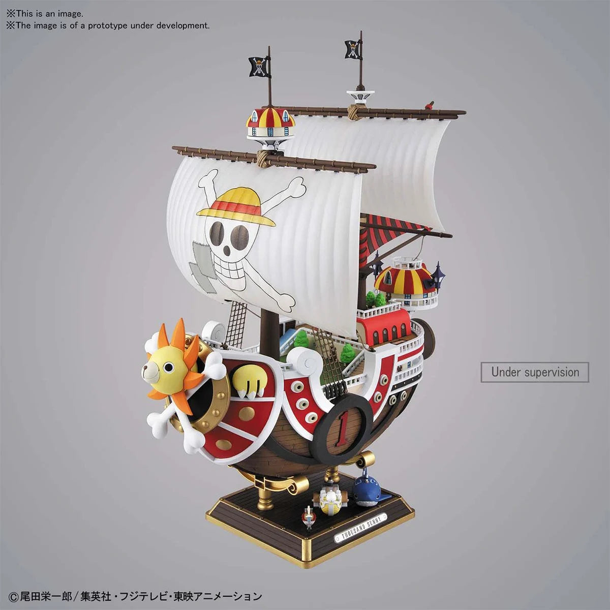 Sailing Ship Collection Thousand Sunny Land Of Wano Ver. Model Kit Bandai Hobby