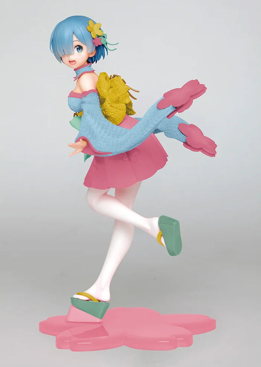 Precious Figure Re:Zero -Starting Life in Another World- Rem: Sakura Ver. Renewal Edition