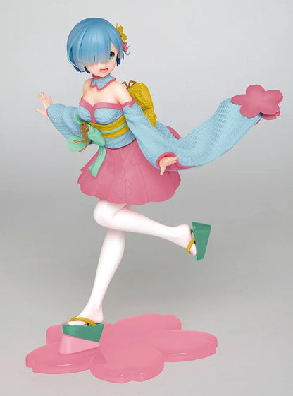 Precious Figure Re:Zero -Starting Life in Another World- Rem: Sakura Ver. Renewal Edition